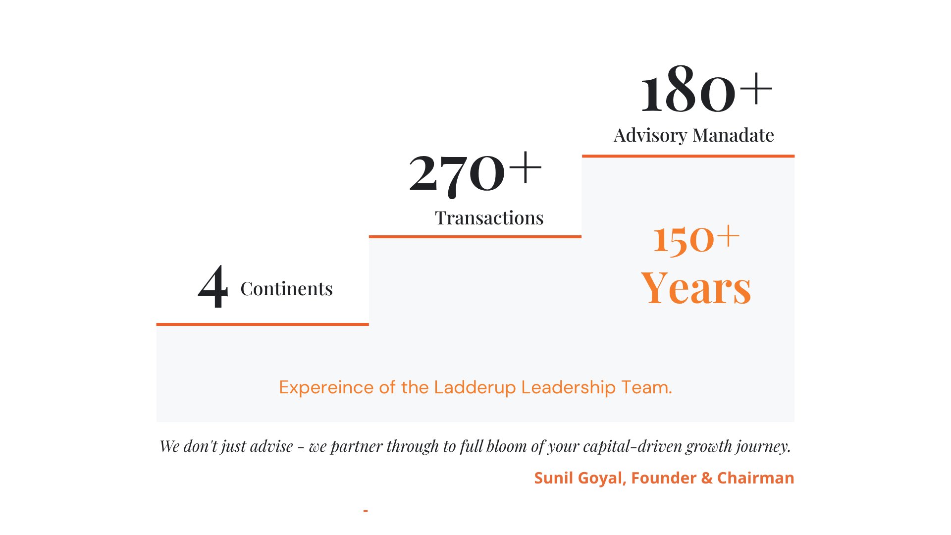 Ladderup Leadership Experience